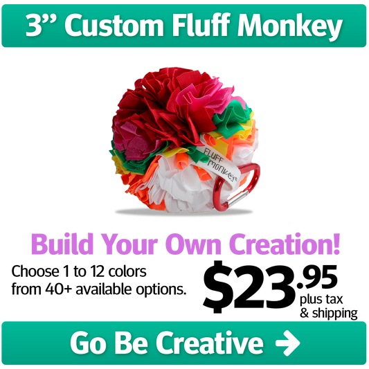 3-inch Custom Fluff Monkey